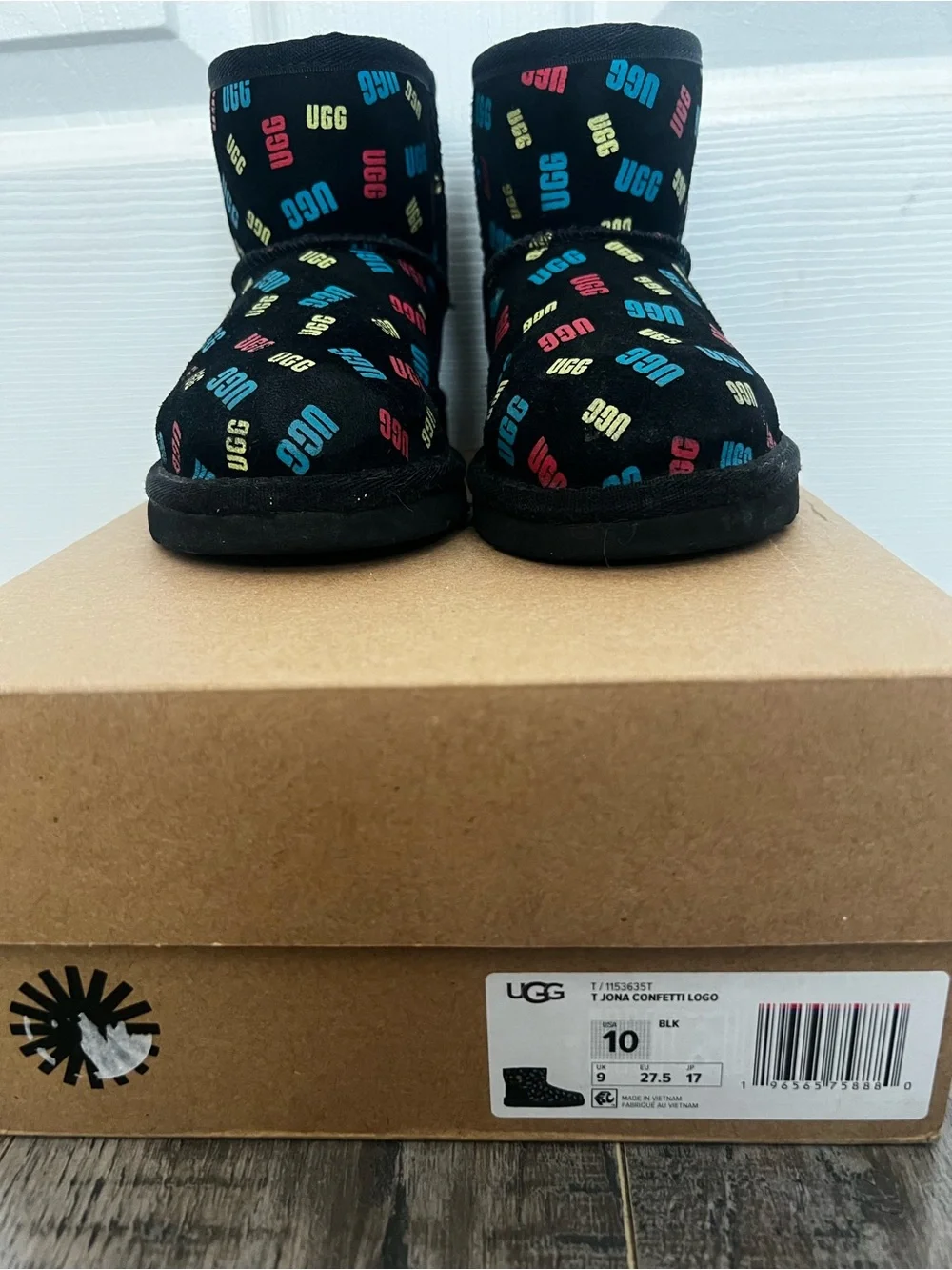 UGG Kids Jona Confetti Logo Boots